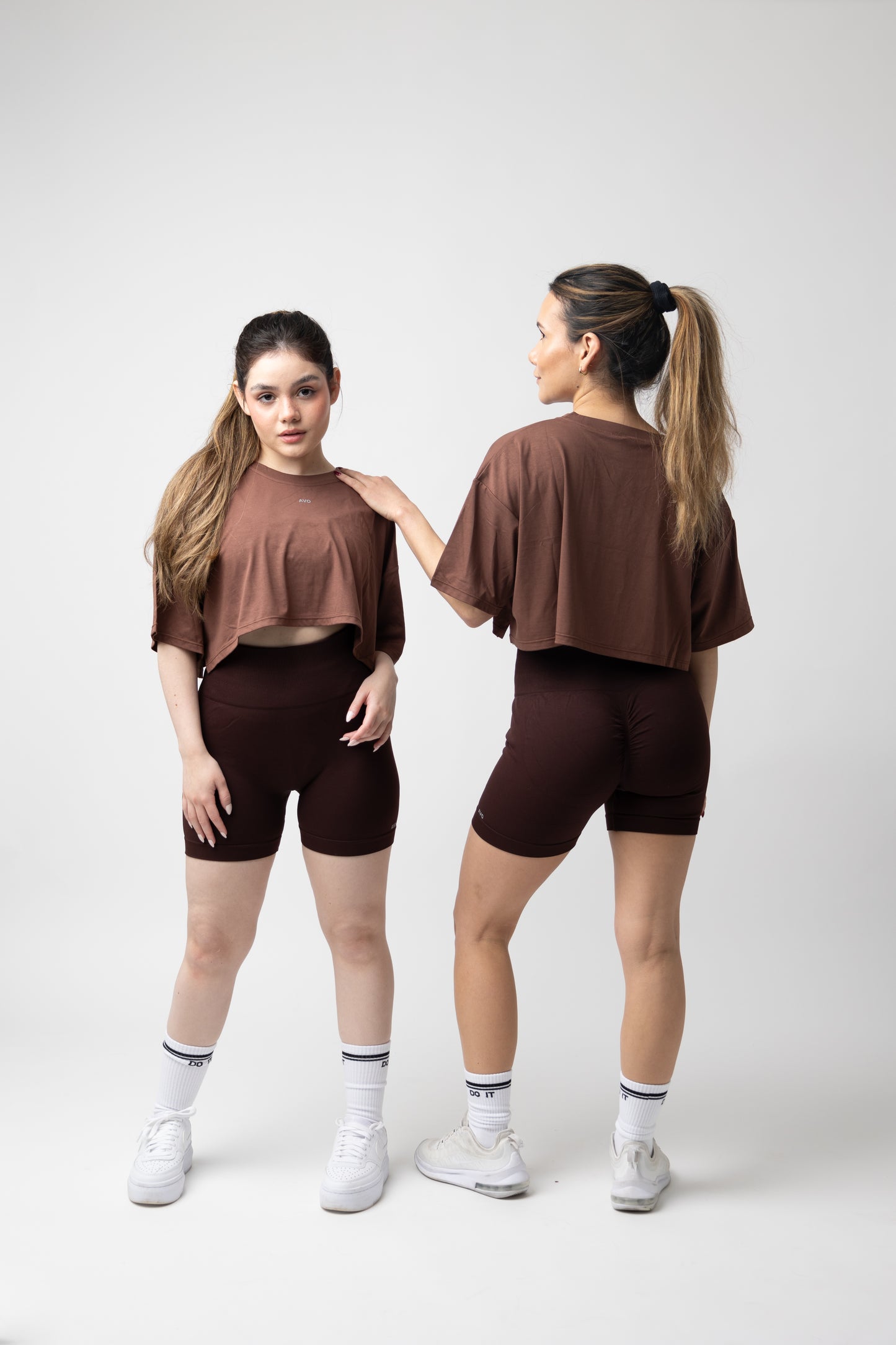 Mocca High-Waisted Shorts