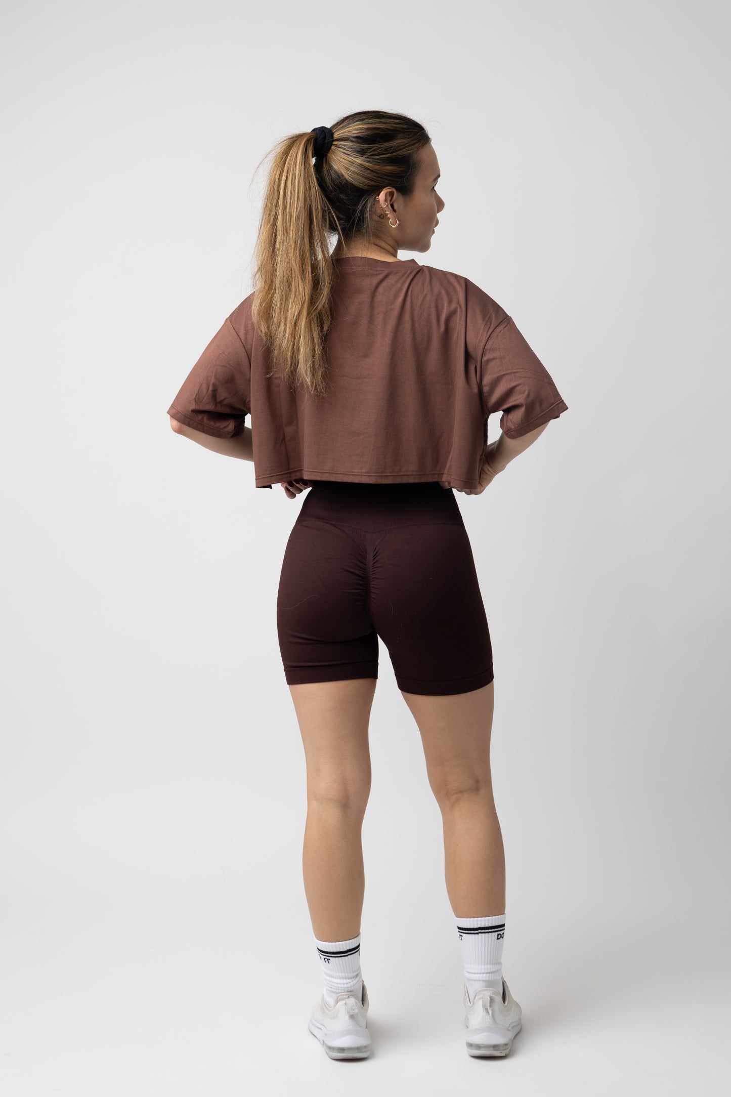 Mocca High-Waisted Shorts